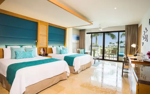 DREAMS PLAYA MUJERES JUNIOR SUITE GARDEN VIEW  TWIN BED